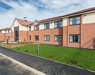 Nelson Lodge - outside view of care home