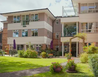 Queens Court - outside view of care home