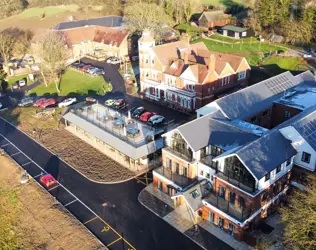 The Hollies Nursing Home - outside view of care home