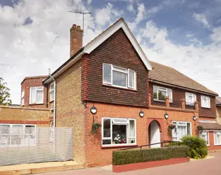 Lodge Care Home - outside view of care home