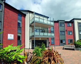 Telford Hall - outside view of care home