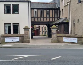 Hexham Carntyne Residential Care Home - outside view of care home