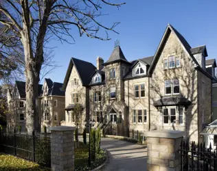 The Manor House Harrogate - outside view of care home