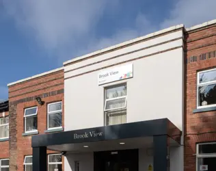 Brook View - outside view of care home