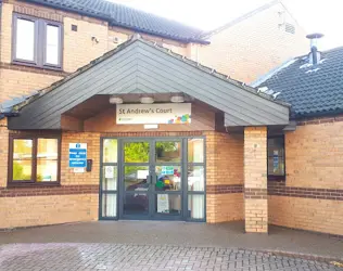 St Andrew's Court - outside view of care home