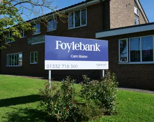 Foylebank Care Home - outside view of care home