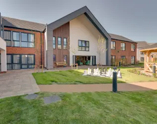 Parsons Grange - outside view of care home