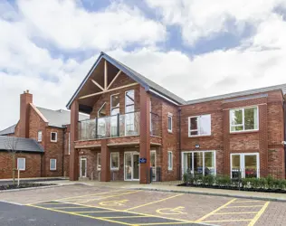 Abbots Wood Manor - outside view of care home