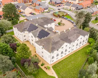 Buckingham Lodge Care Home - outside view of care home