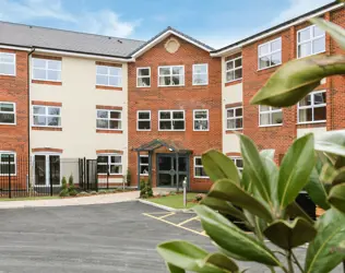 Herries Lodge - outside view of care home