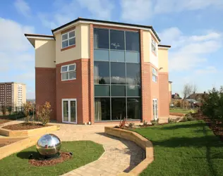 Oak Tree Lodge - outside view of care home