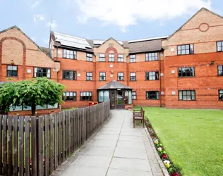 Church View - outside view of care home