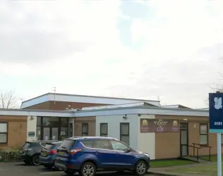 Maple Lodge - outside view of care home