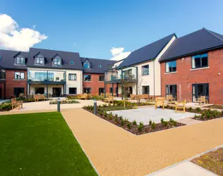 Mantles Court - outside view of care home