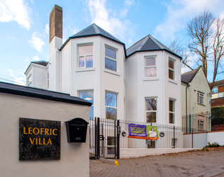 Leofric Villa - outside view of care home