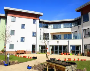 Hawkinge House 2nd Floor Unit - outside view of care home