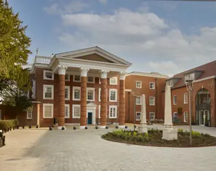 Signature at Hendon Hall - outside view of care home