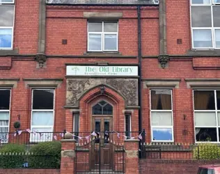 The Old Library - outside view of care home