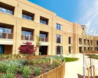 Surbitonian Gardens at Poppy Court - outside view of care home