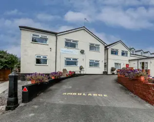 Woodlands Court Care Home - outside view of care home