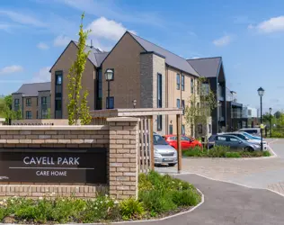 Cavell Park Care Home - outside view of care home