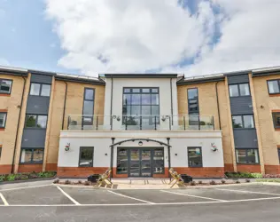 Harlow Hall - outside view of care home