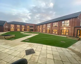 Bispham Gardens - outside view of care home