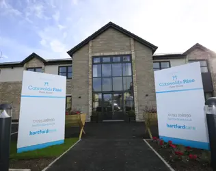 Cotswolds Rise Residential Care Home - outside view of care home