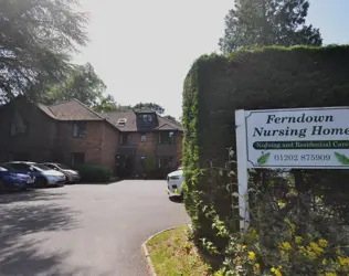 Ferndown Nursing Home - outside view of care home