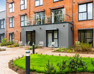 Shenstone Court Care Home - outside view of care home