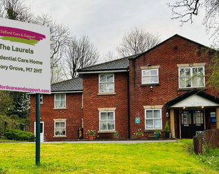 The Laurels - outside view of care home