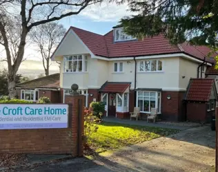 The Croft Residential Care Home - outside view of care home