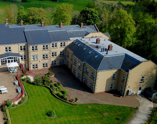 West Lodge Care Home - outside view of care home