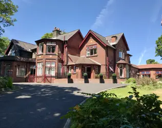 The Old Vicarage - outside view of care home