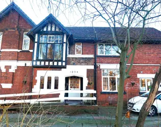 Claremont Lodge - outside view of care home