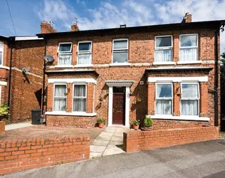 Hawthorn House - outside view of care home