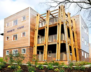 Melbury Court - outside view of care home