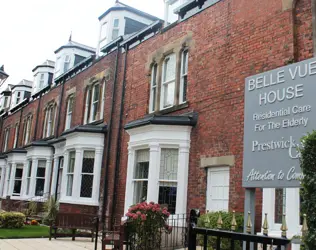 Belle Vue House - outside view of care home