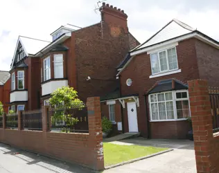 Goldcrest House - outside view of care home