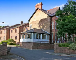 Borrage House - outside view of care home