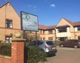 Enhanced Elderly Care Service -  Byker Hall Care Home - outside view of care home