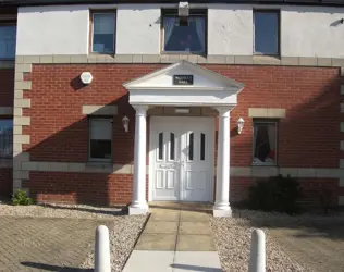 Woodley Hall Care Home - outside view of care home