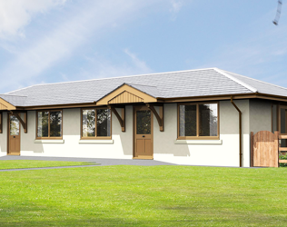 Landau Lodge - outside view of care home