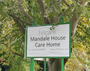 Mandale Care Home - outside view of care home