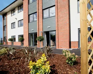 Ash Tree House - outside view of care home