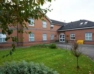 Hollins Park - outside view of care home