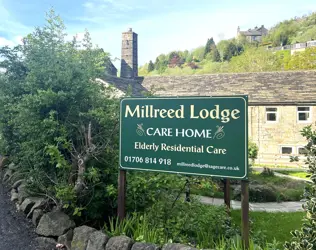 Millreed Lodge Care Home - outside view of care home