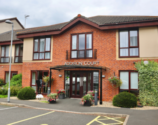 Addison Court - outside view of care home