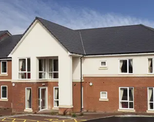 Pennine Lodge - outside view of care home