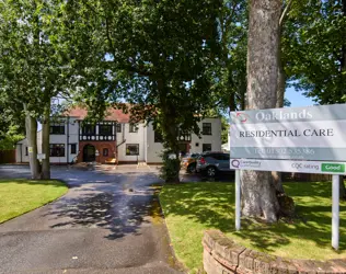 Oaklands Care Home - outside view of care home